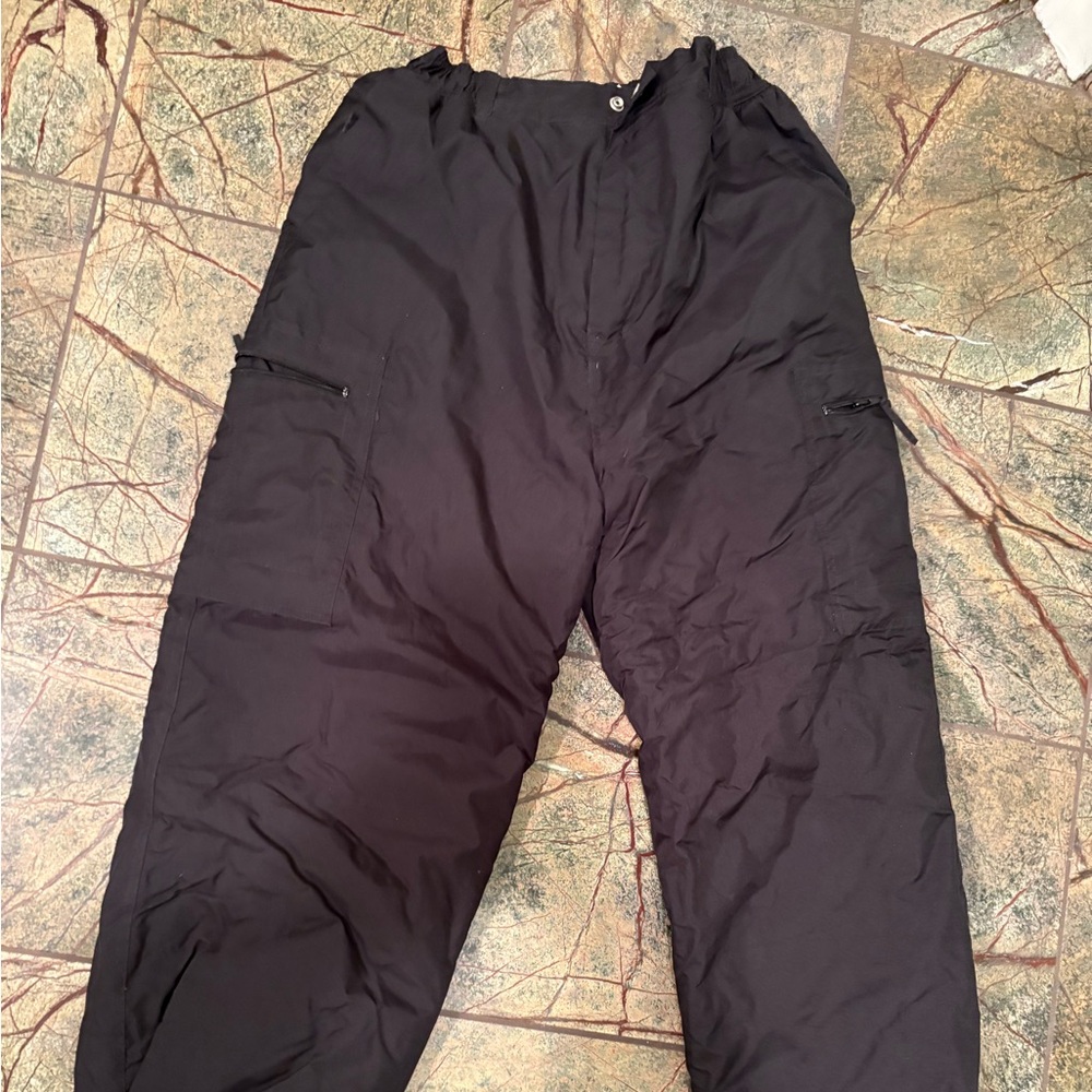 Swiss Tech Men's Dark grey black snow Pants